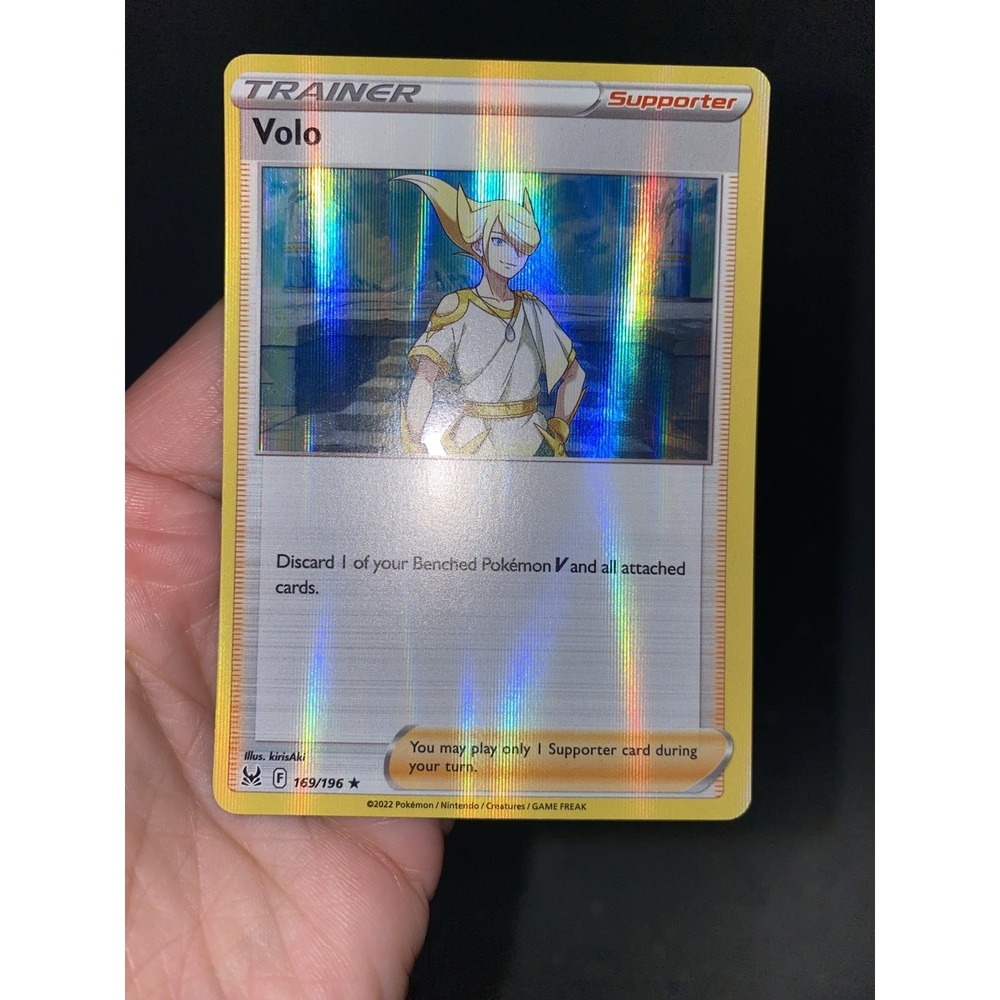 Volo 169/196 HEAVY‎ HOLO BLEED ERROR Rare Lost Origin damaged DMG HP